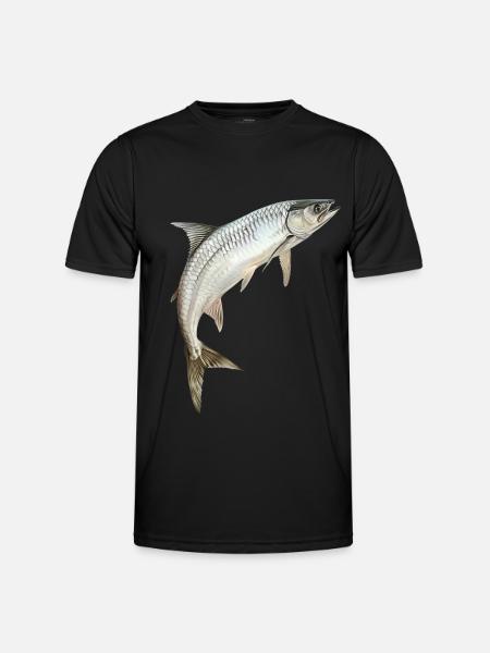 Tarpon - Männer Funktions-T-Shirt - Schwarz