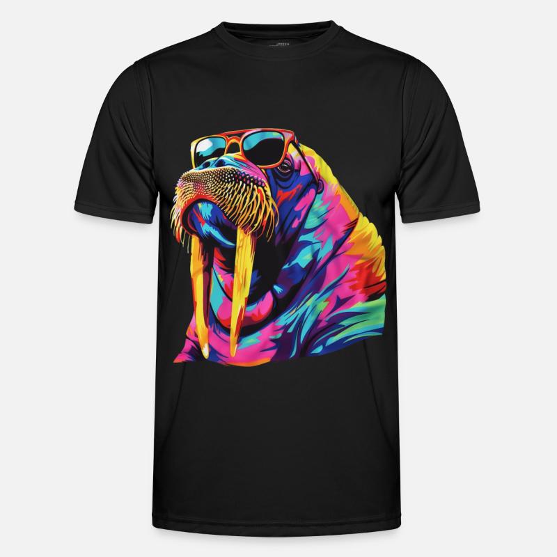 Walross Männer Funktions-T-Shirt