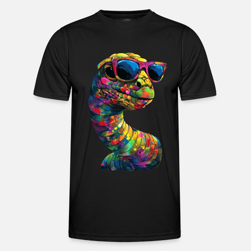 Wurm Männer Funktions-T-Shirt