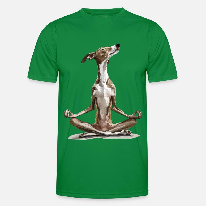Windhund Männer Funktions-T-Shirt