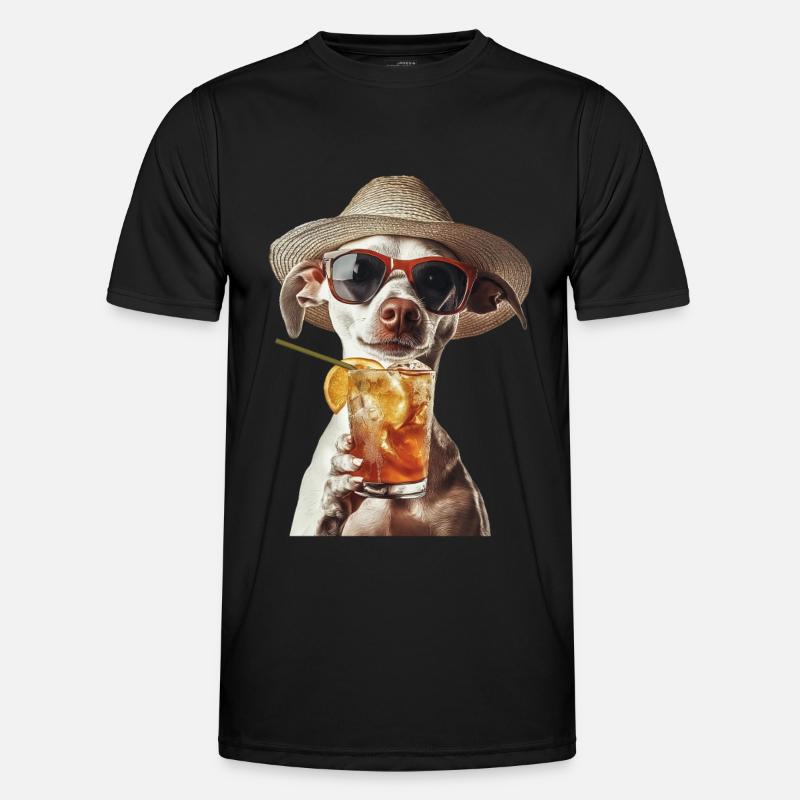 Whippet Männer Funktions-T-Shirt