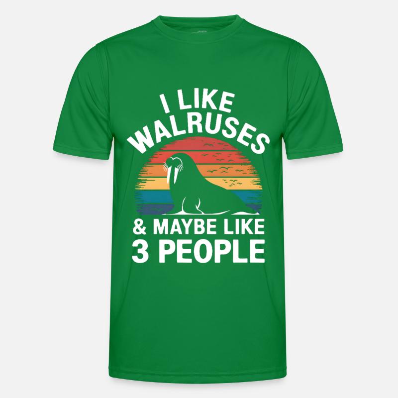 Walross Männer Funktions-T-Shirt