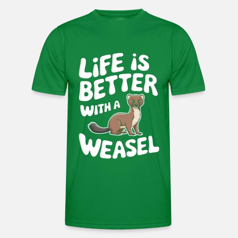 Wiesel Männer Funktions-T-Shirt