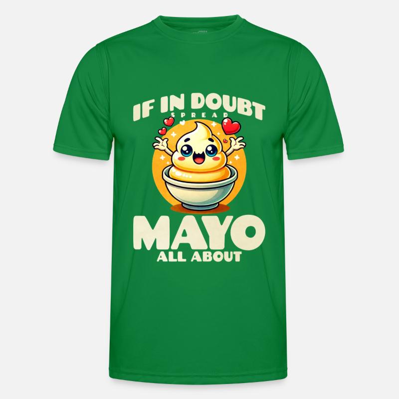 Mayonnaise Männer Funktions-T-Shirt