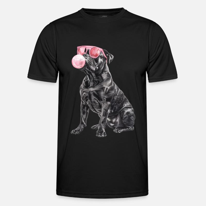 Cane Corso - Männer Funktions-T-Shirt - Schwarz