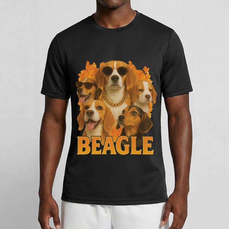 Beagle Männer Funktions-T-Shirt