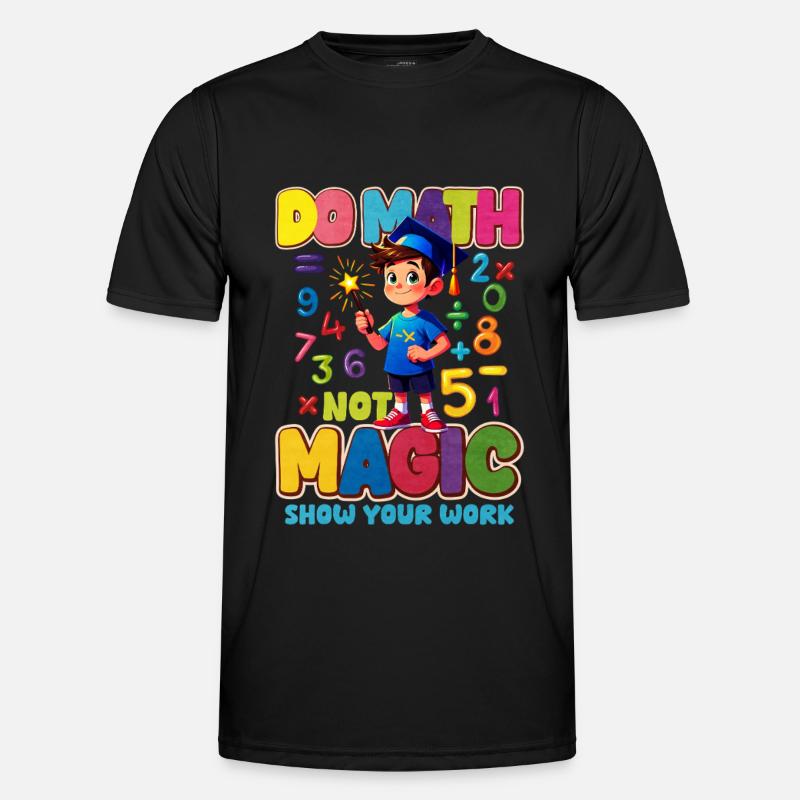 Mathe Männer Funktions-T-Shirt