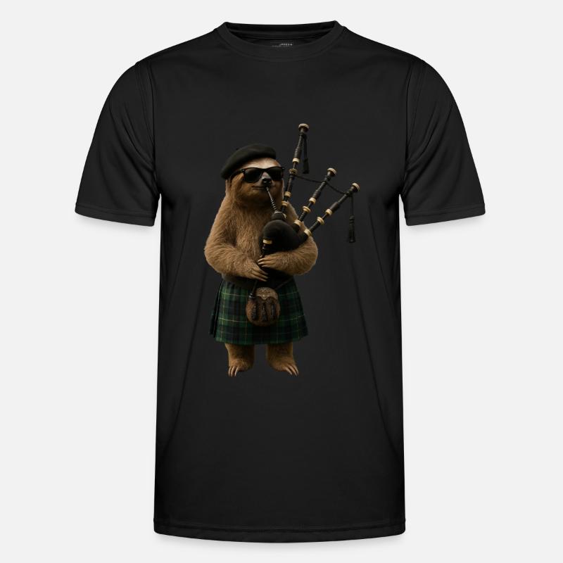 Cornemuse paresseuse T-shirt sport Homme