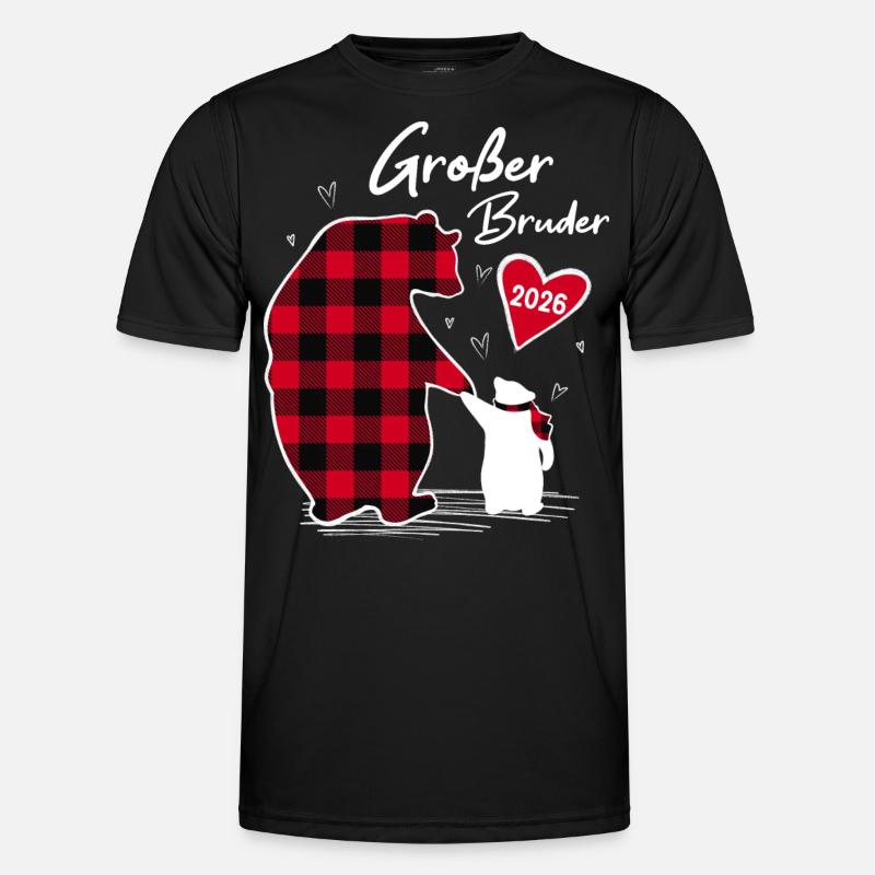 Big Brother Bear 2026 - Men's Functional T-Shirt - black