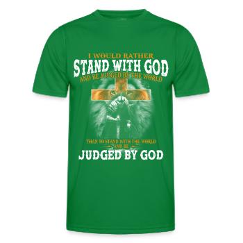 Religion Christianisme - T-shirt sport Homme - vert - Devant - AI Model Male 178 dark (178cm)