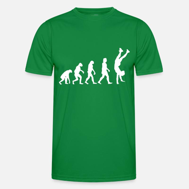 Evolution du poirier de gymnastique T-shirt sport Homme