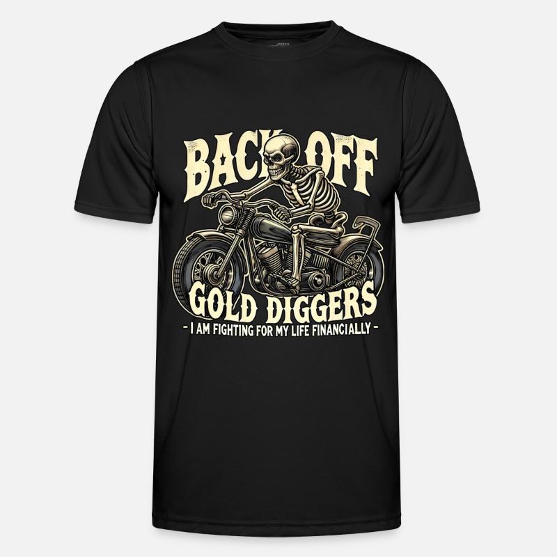 NO GOLD DIGGERS ALLOWED Men's Functional T-Shirt