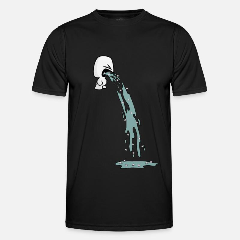 DRÔLE DE MARSHMALLOW VOMIT. HALLOWEEN T-shirt sport Homme