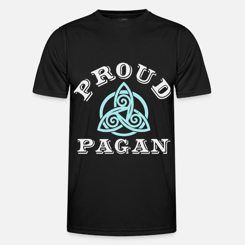 Wiccan Witch Wicca Heidnisch Pagan - Men's Functional T-Shirt - black
