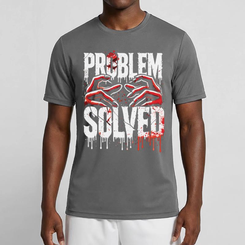 Shocking Solution - Problem Solved Men's Functional T-Shirt