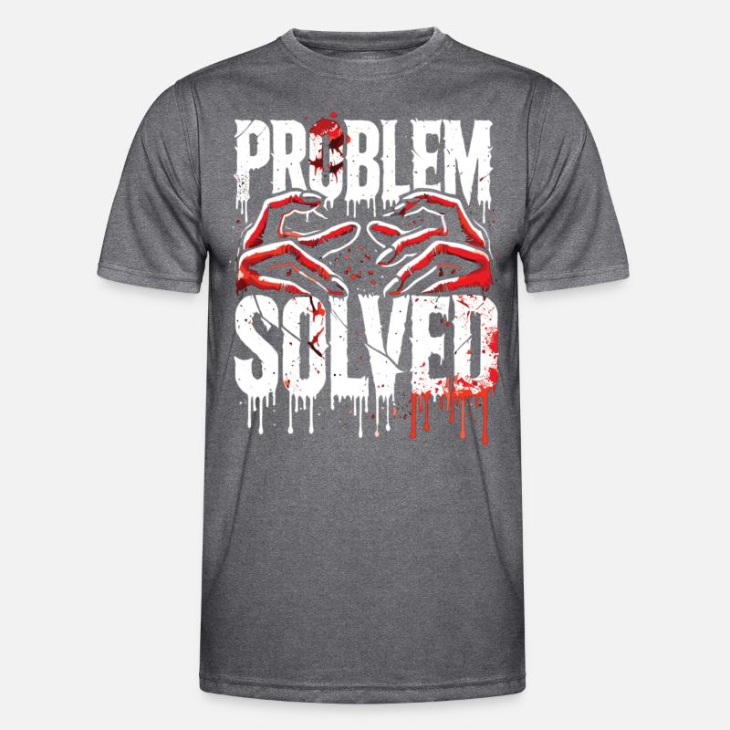 Shocking Solution - Problem Solved Men's Functional T-Shirt