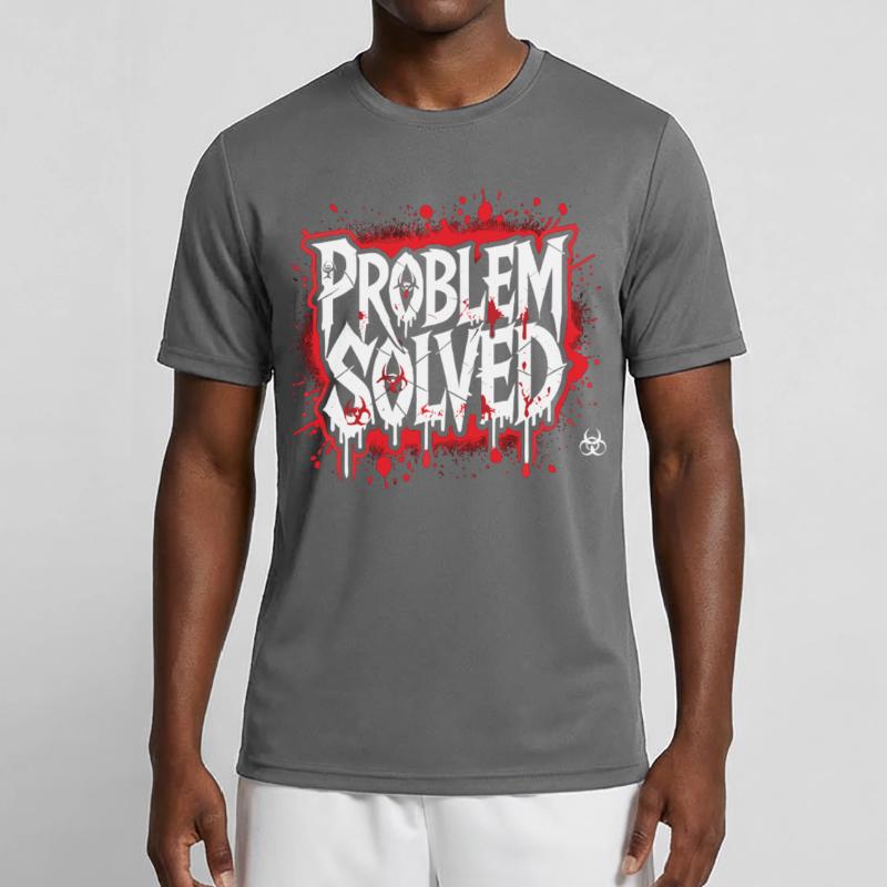 Shocking Solution - Problem Solved Men's Functional T-Shirt