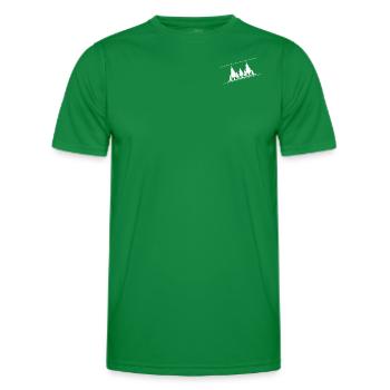 Forest - Men's Functional T-Shirt - kelly green - Front - AI Model Male 178 dark (178cm)