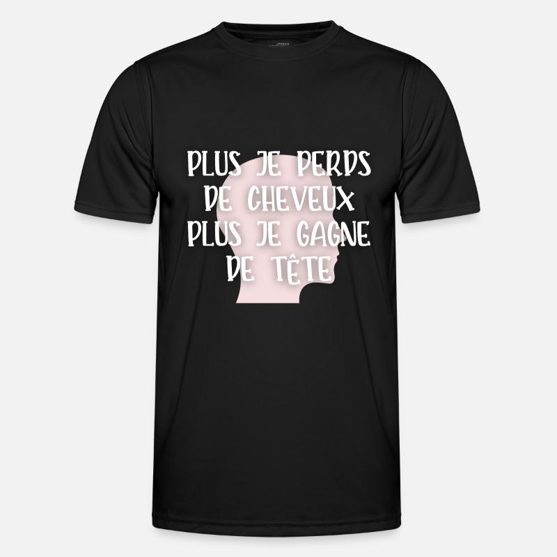 plus je perds de cheveux T-shirt sport Homme