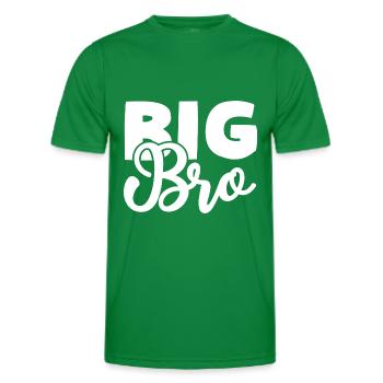 Grand Bro - T-shirt sport Homme - vert - Devant - AI Model Male 178 dark (178cm)