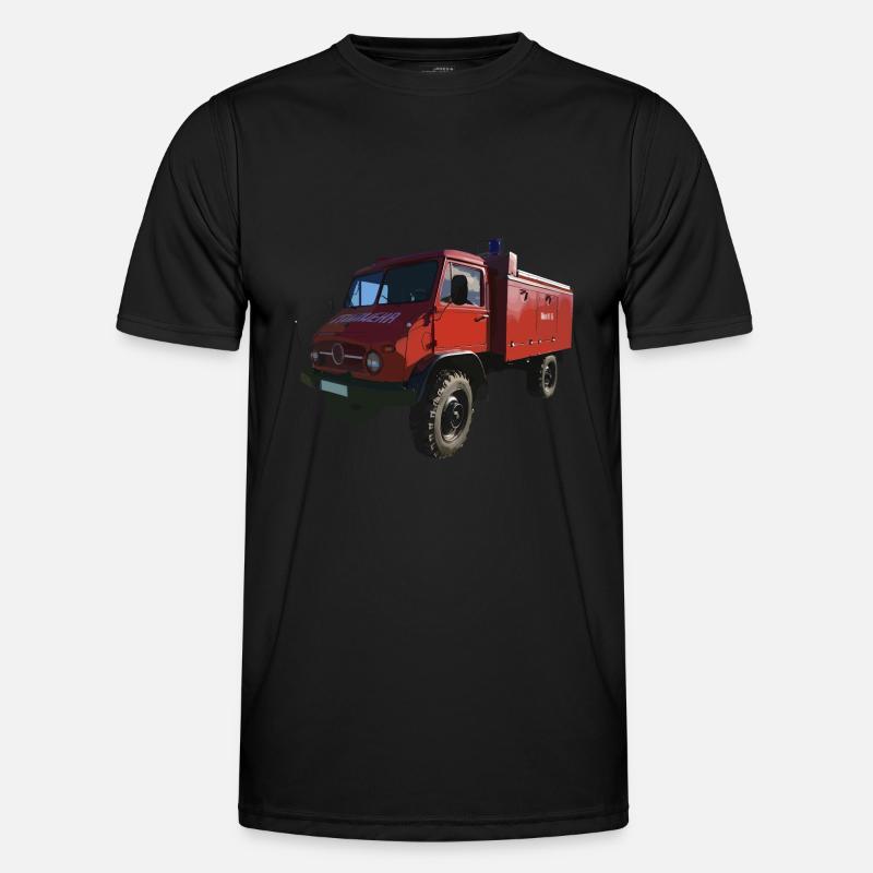 Fire Brigade Unimog - Fire Truck - Fire Brigade Unimog Men's Functional T-Shirt