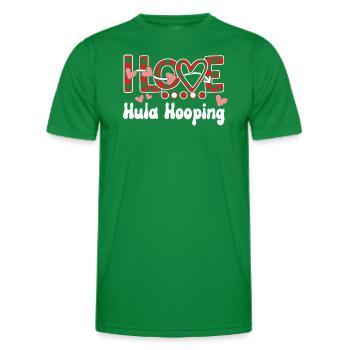 J'aime le les filles - T-shirt sport Homme - vert - Devant - AI Model Male 178 dark (178cm)