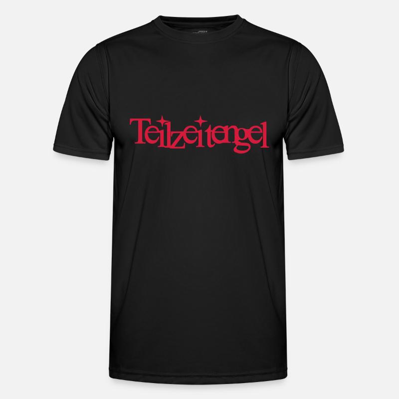 Teufel? Engel? Teilzeitengel! Männer Funktions-T-Shirt