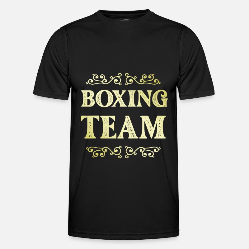 Boxing Team - Men's Functional T-Shirt - black