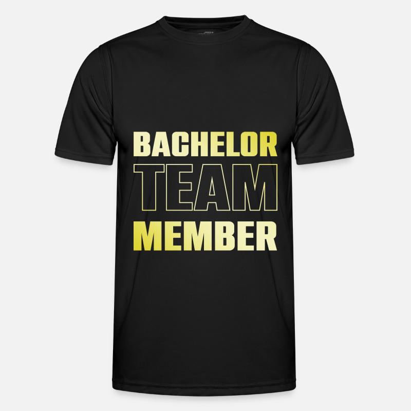 Bachelor Team - Men's Functional T-Shirt - black