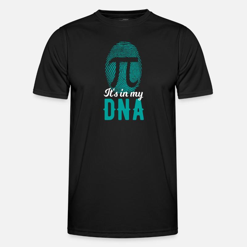 Mathe DNA Männer Funktions-T-Shirt