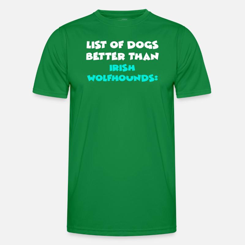 Irish Wolfhound Men's Functional T-Shirt