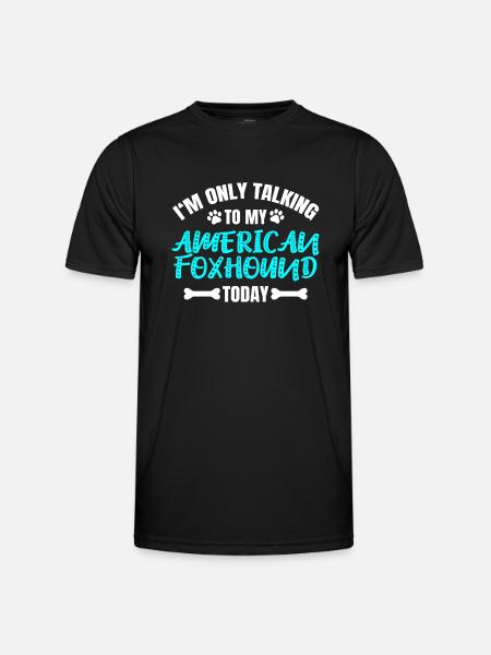 American Foxhound Owner Owner - Men's Functional T-Shirt - black