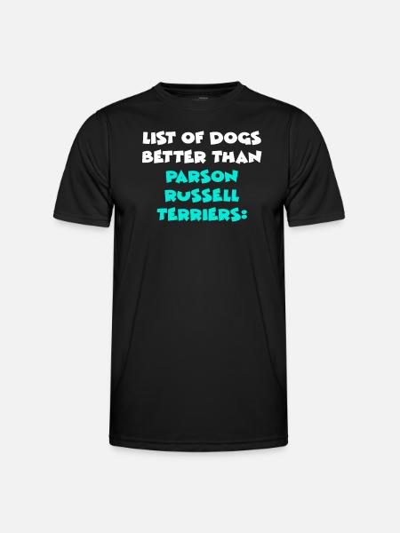 Parson Russell Terrier - Men's Functional T-Shirt - black