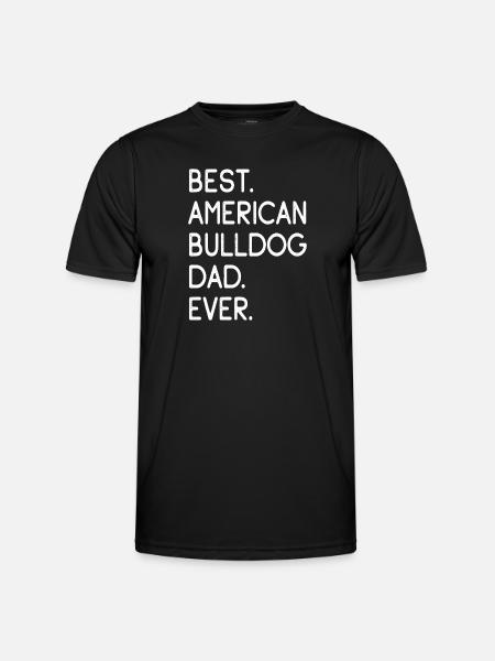 American Bulldog - Men's Functional T-Shirt - black