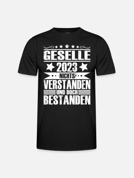 Geselle 2023 - Männer Funktions-T-Shirt - Schwarz