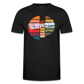 Smash or pass party shirt - Men's Functional T-Shirt - black - Front - AI Model Male 178 dark (178cm)