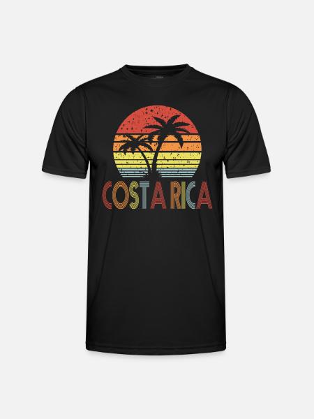 Costa Rica - Men's Functional T-Shirt - black