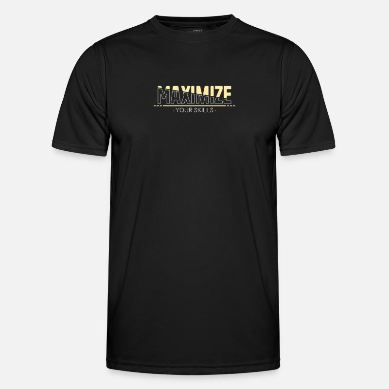 Maximize Your Potential - Men's Functional T-Shirt - black