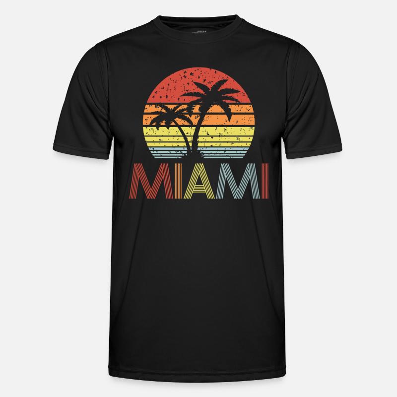 Miami Männer Funktions-T-Shirt