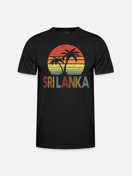 Sri Lanka - Men's Functional T-Shirt - black