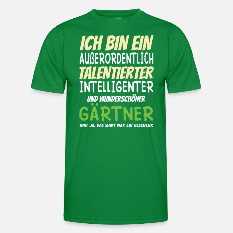 Ich bin ein Außerordentlich Wunderschöner Gärtner Männer Funktions-T-Shirt