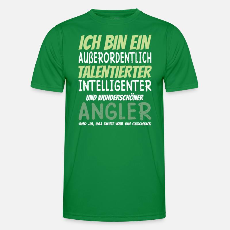 Ich bin ein Außerordentlich Wunderschöner Angler Männer Funktions-T-Shirt