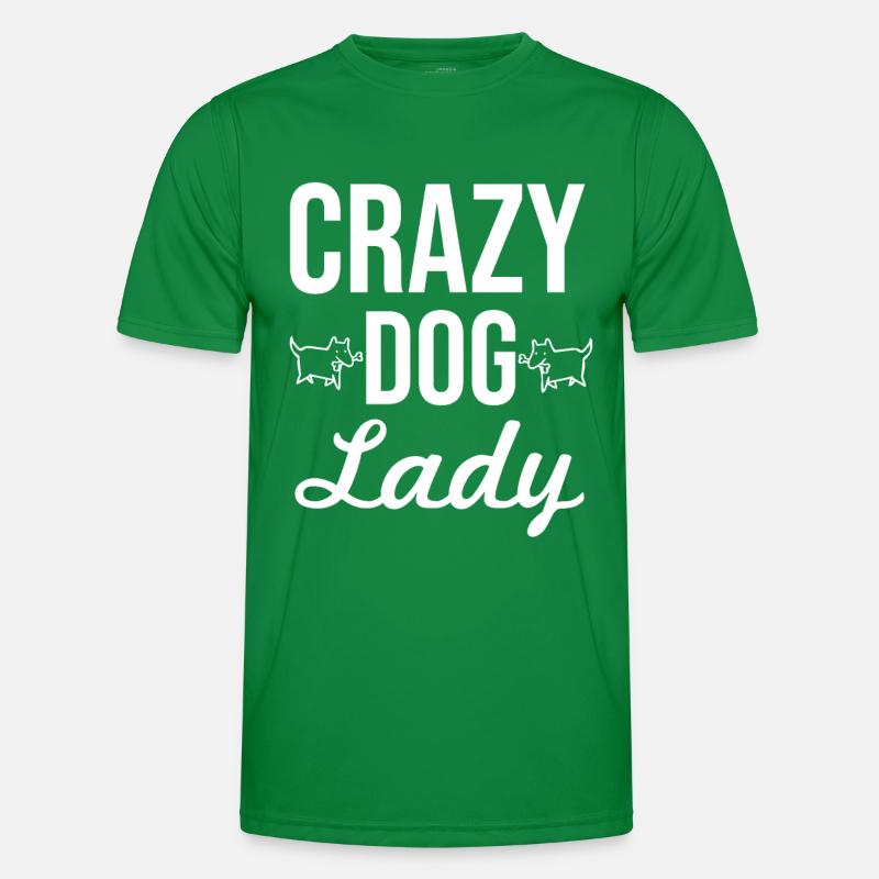 Dame de chien folle T-shirt sport Homme