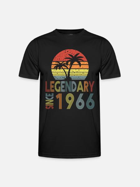 Legendary since 1966 - Men's Functional T-Shirt - black