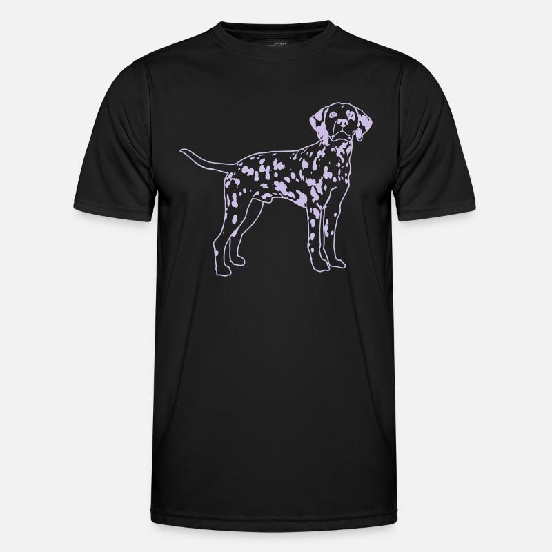 Dalmatian de Männer Funktions-T-Shirt