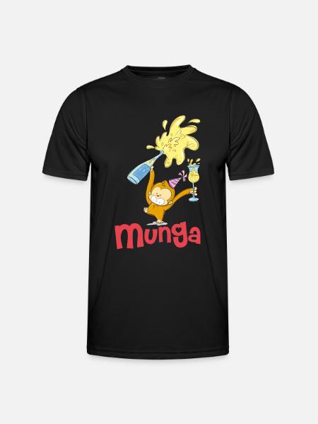 Munga Festa - Men's Functional T-Shirt - black