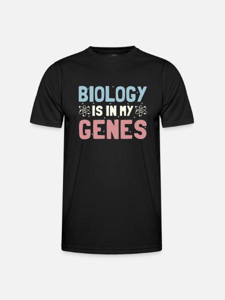 Biology - Men's Functional T-Shirt - black