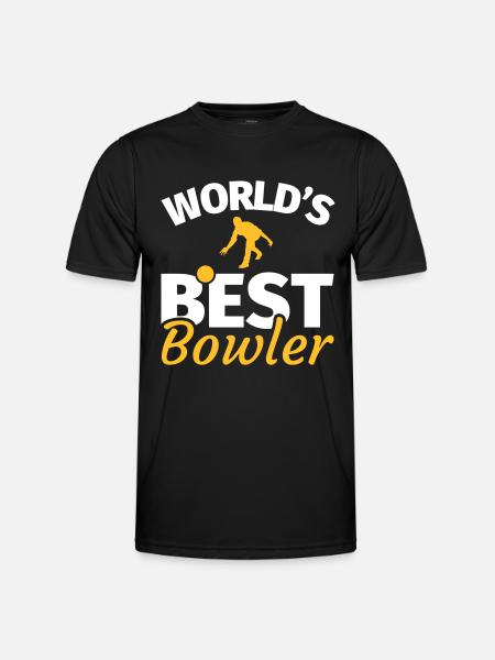 Bowling bowler bowler gift - Men's Functional T-Shirt - black