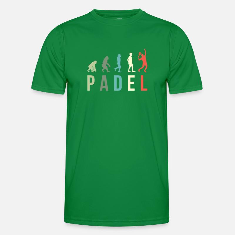 Padel vintage servir Evolution T-shirt sport Homme