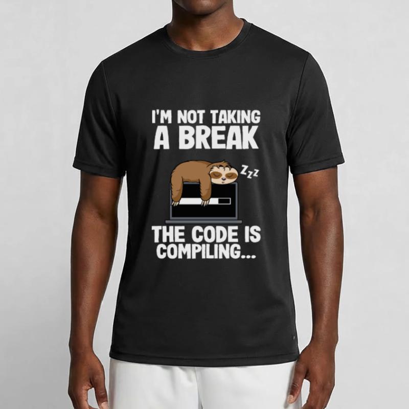Programmierer Faultier Informatiker Nerd Coder Bug Männer Funktions-T-Shirt